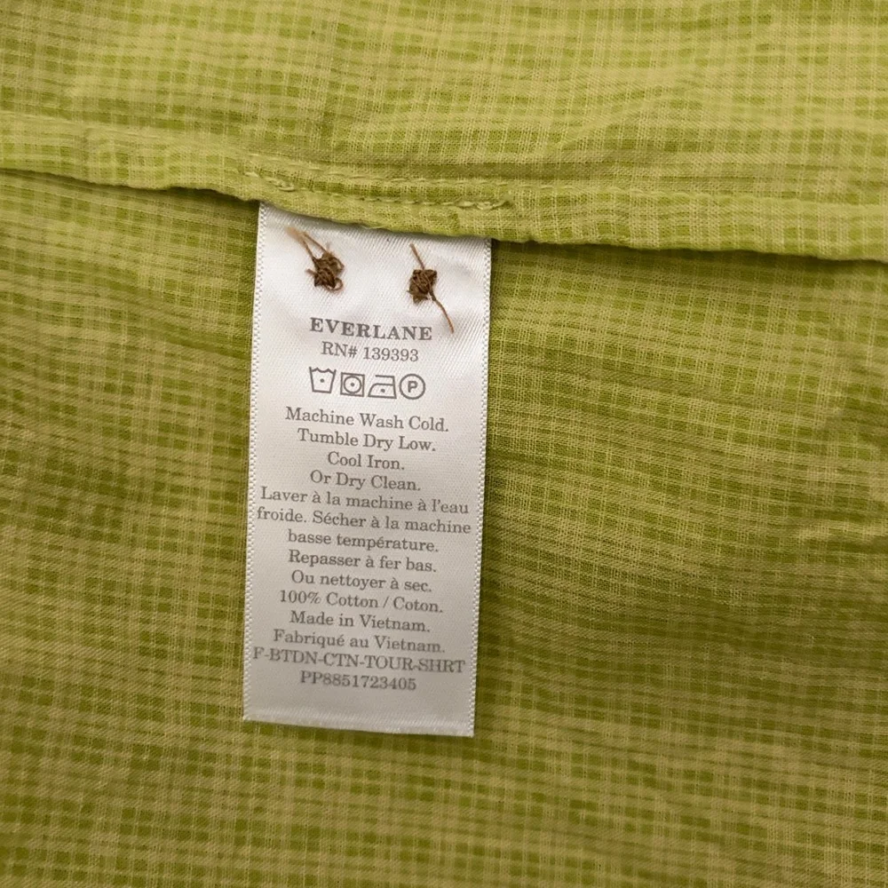 Everlane The Cotton Tourist Shirt Womens Small Pickled Plaid - Picture 7 of 9